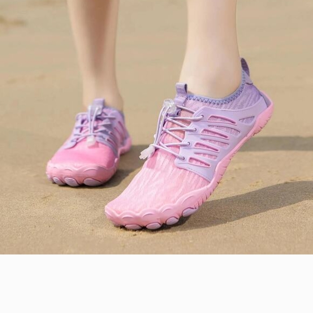Hike Footwear Women's Pink & Lavender Slip-On Athletic Shoes Sz 39